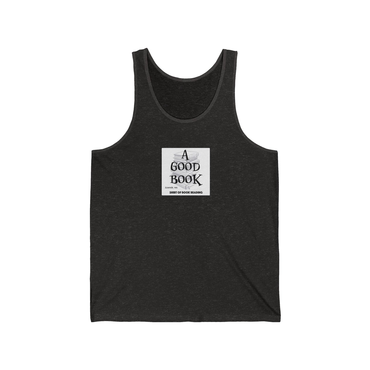 A Good Book tank t-shirt of Book Reading