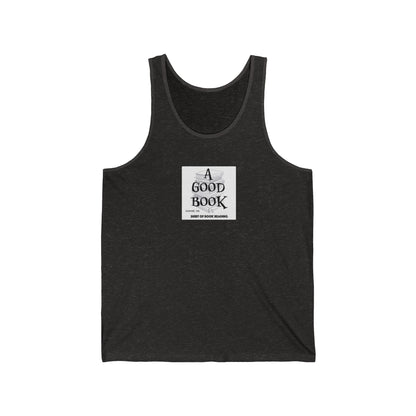 A Good Book tank t-shirt of Book Reading