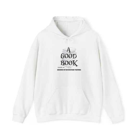 A Good Book Hoodie of Bookstore Visiting