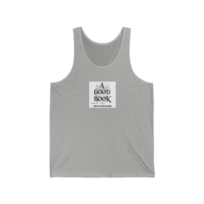 A Good Book tank t-shirt of Book Reading