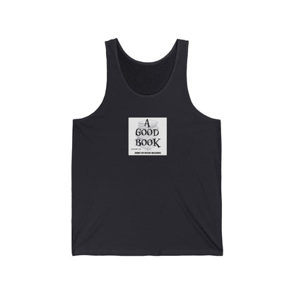 A Good Book tank t-shirt of Book Reading