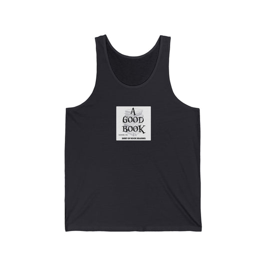 A Good Book tank t-shirt of Book Reading