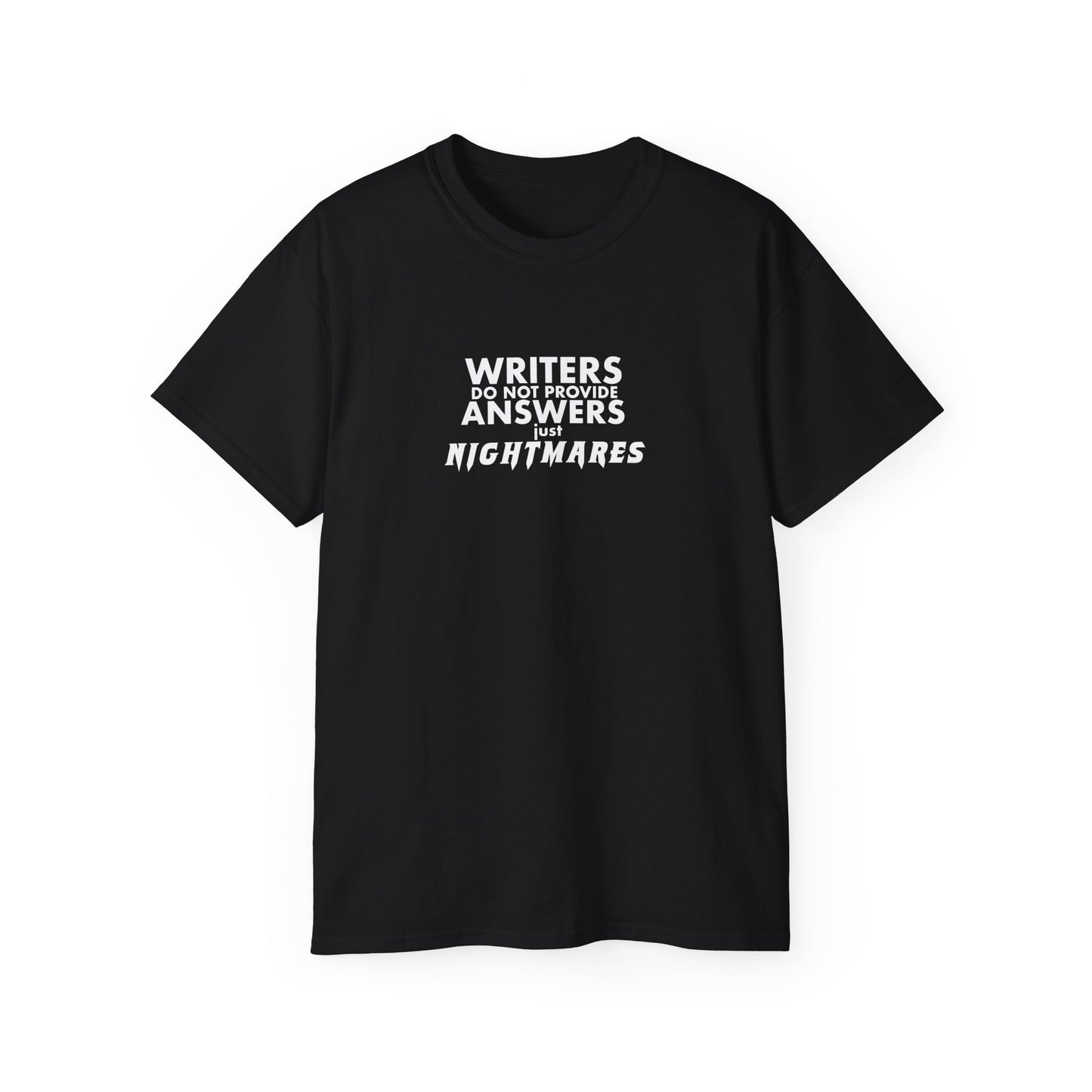 Writers Do Not Provide Answers