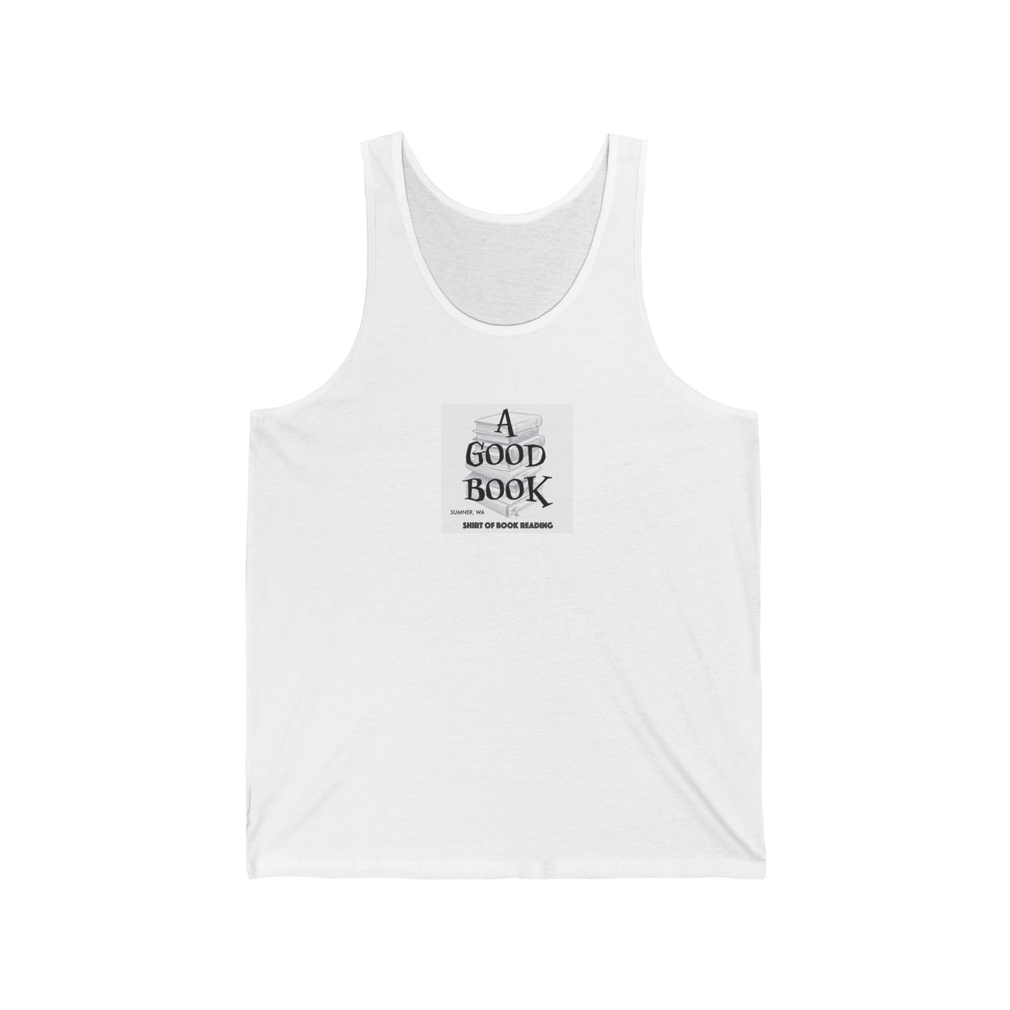 A Good Book tank t-shirt of Book Reading