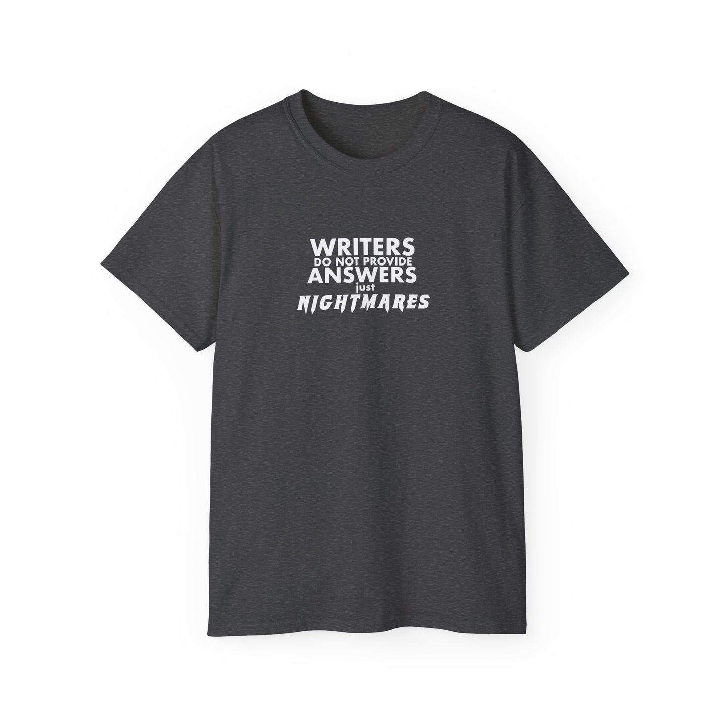 Writers Do Not Provide Answers