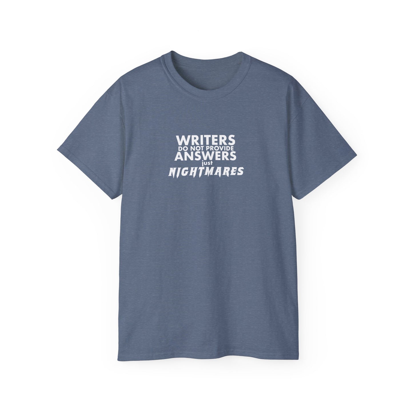 Writers Do Not Provide Answers