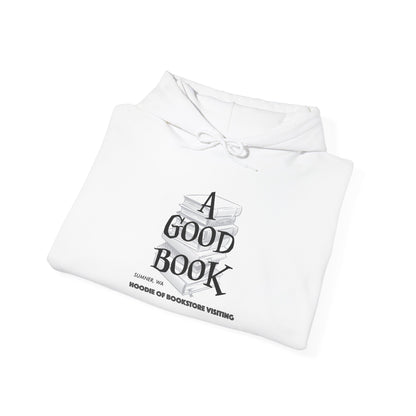 A Good Book Hoodie of Bookstore Visiting